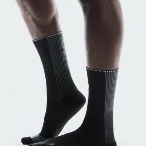 Black Striped Men's Socks